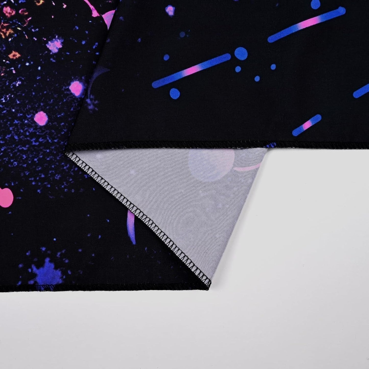 Tapestry alishomtll fluorescerende svamp sort lys mandala Hjem - Tilbehør og dekorationer Naty Shop