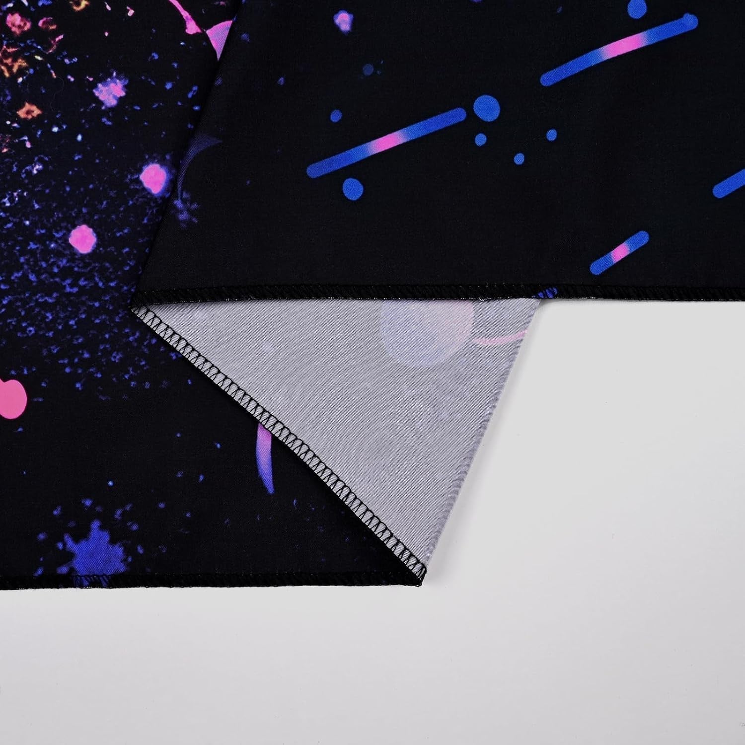 Tapestry alishomtll fluorescerende svamp sort lys mandala Hjem - Tilbehør og dekorationer Naty Shop