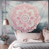 Tapestry alishomtll mandala Indisk boheme lærred Hjem - Tilbehør og dekorationer Naty Shop