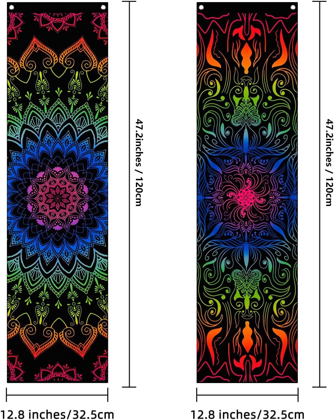 Tapestry alishomtll pack mandala reaktiv boheme lodret Hjem - Tilbehør og dekorationer Naty Shop