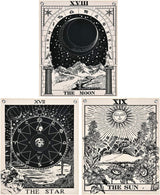 Tapestry alishomtll tarot sæt sol måne stjerner Hjem - Tilbehør og dekorationer Naty Shop