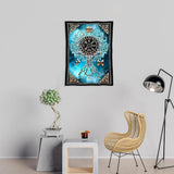 Nordisk vikingekunst gobelin vikingehus - tilbehør og dekorationer Naty Shop