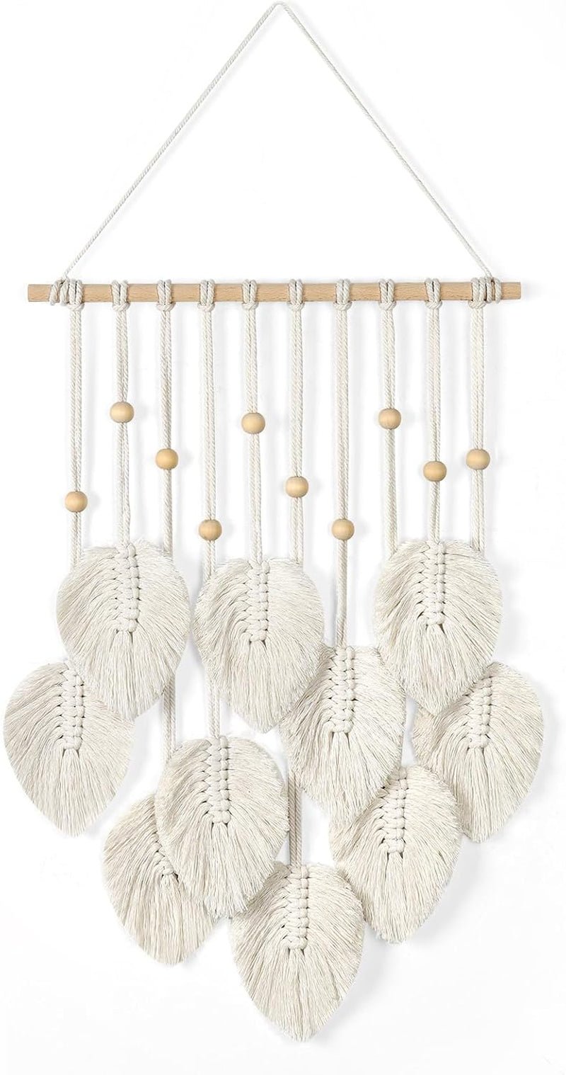 Tapestry betyfoy træperler grønne blade Hjem - Tilbehør og dekorationer Naty Shop Beige