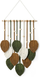 Tapestry betyfoy træperler grønne blade Hjem - Tilbehør og dekorationer Naty Shop Mørkegrøn
