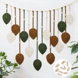 Tapestry betyfoy vægophæng stort deco blad Hjem - Tilbehør og dekorationer Naty Shop Khaki