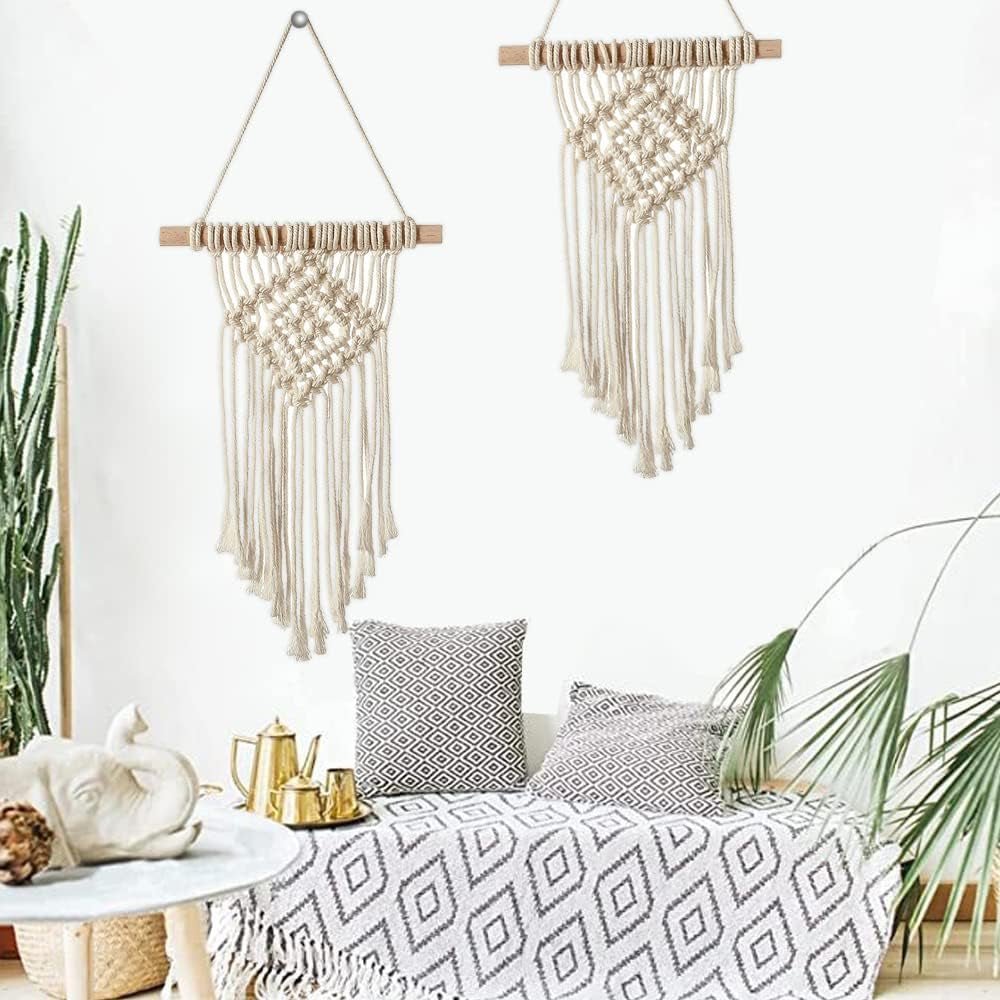 Tapestry stykke hængende håndvævet chic Home - Tilbehør og dekorationer Naty Shop