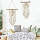 Tapestry stykke hængende håndvævet chic Home - Tilbehør og dekorationer Naty Shop