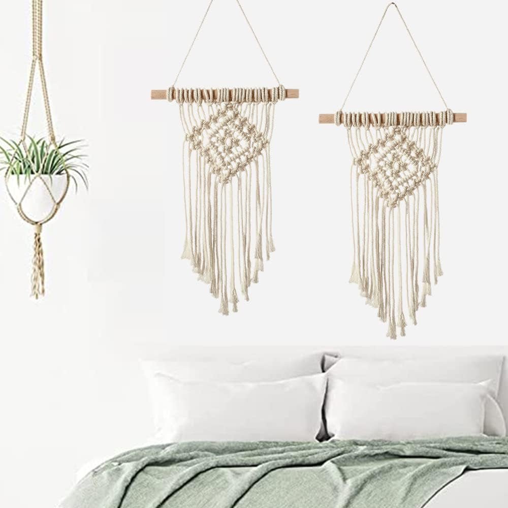 Tapestry stykke hængende håndvævet chic Home - Tilbehør og dekorationer Naty Shop
