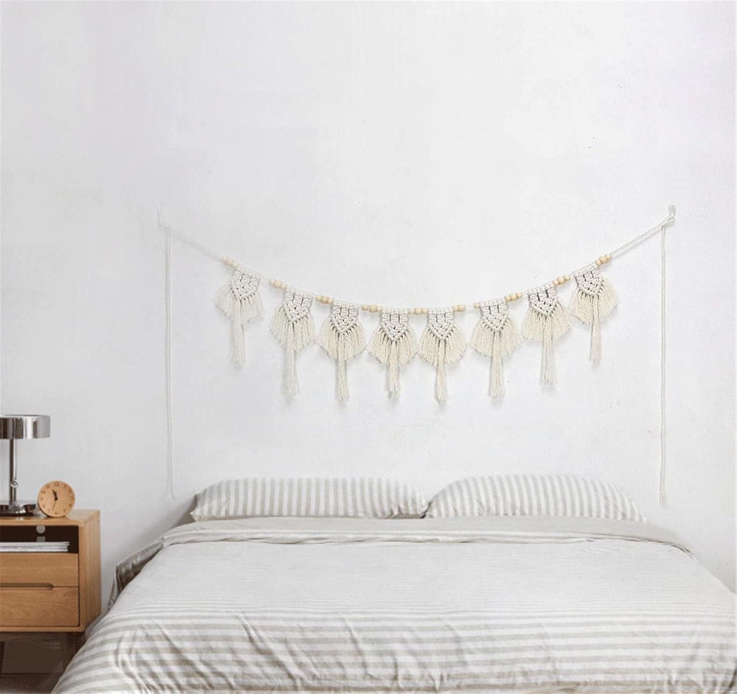 Tapestry bomuld kvaster vævet flad banner Hjem - Tilbehør og dekorationer Naty Shop
