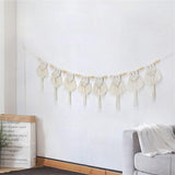 Tapestry bomuld kvaster vævet flad banner Hjem - Tilbehør og dekorationer Naty Shop