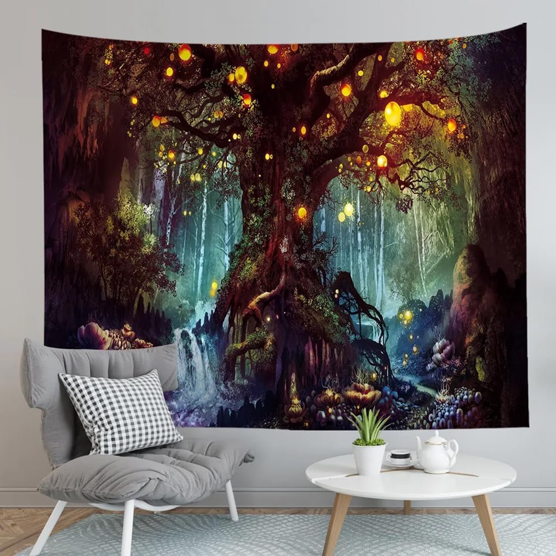 Tapestry tree of life Casa - Tilbehør og dekorationer Naty Shop