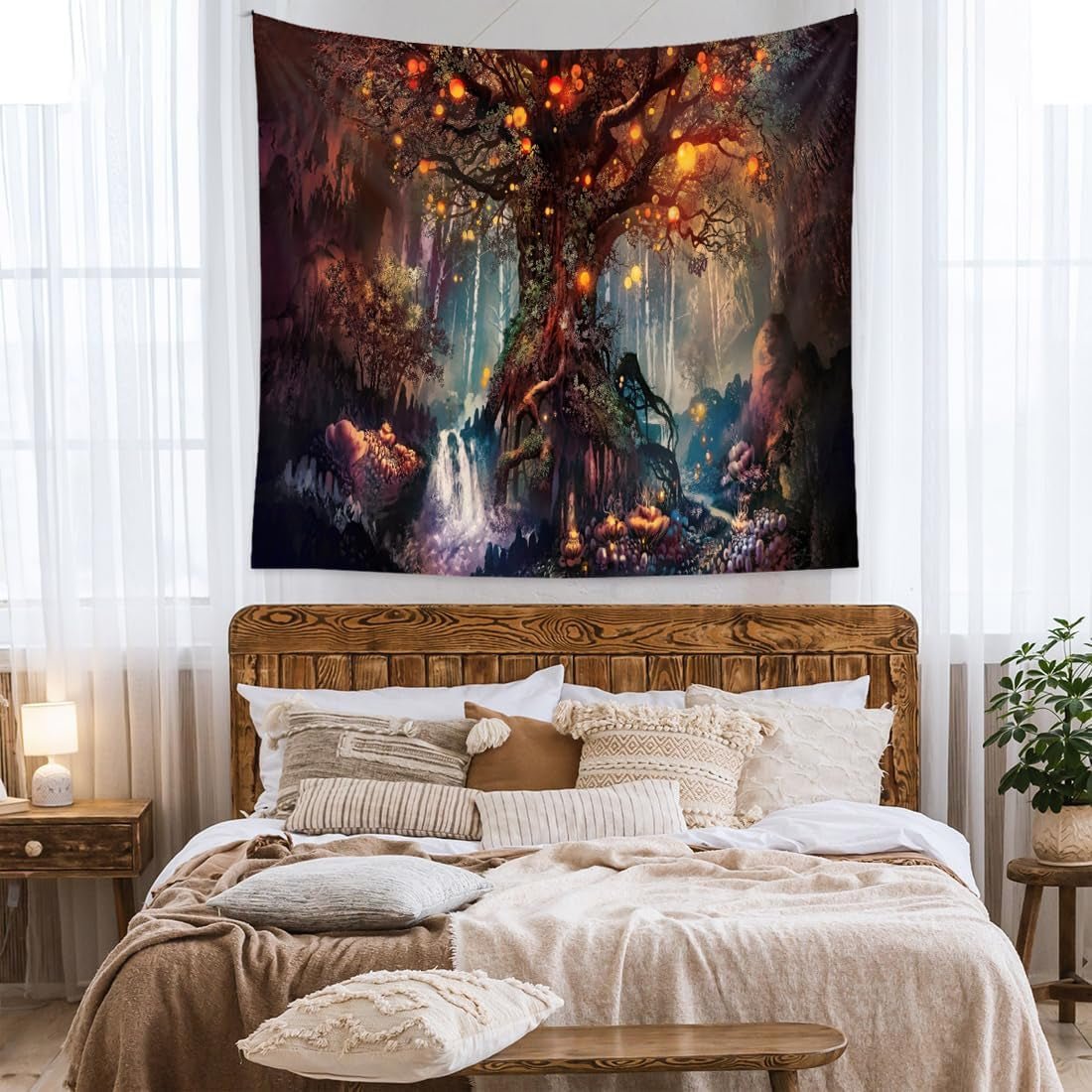 Tapestry tree of life Casa - Tilbehør og dekorationer Naty Shop