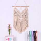 Tapestry deco dreamcatcher vævet hvid vægdekoration Hjem - Tilbehør og dekorationer Naty Shop Blondekvaster