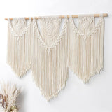 Dremisland gobelin stort deco vævet beige Hjem - Tilbehør og dekorationer Naty Shop Frunza