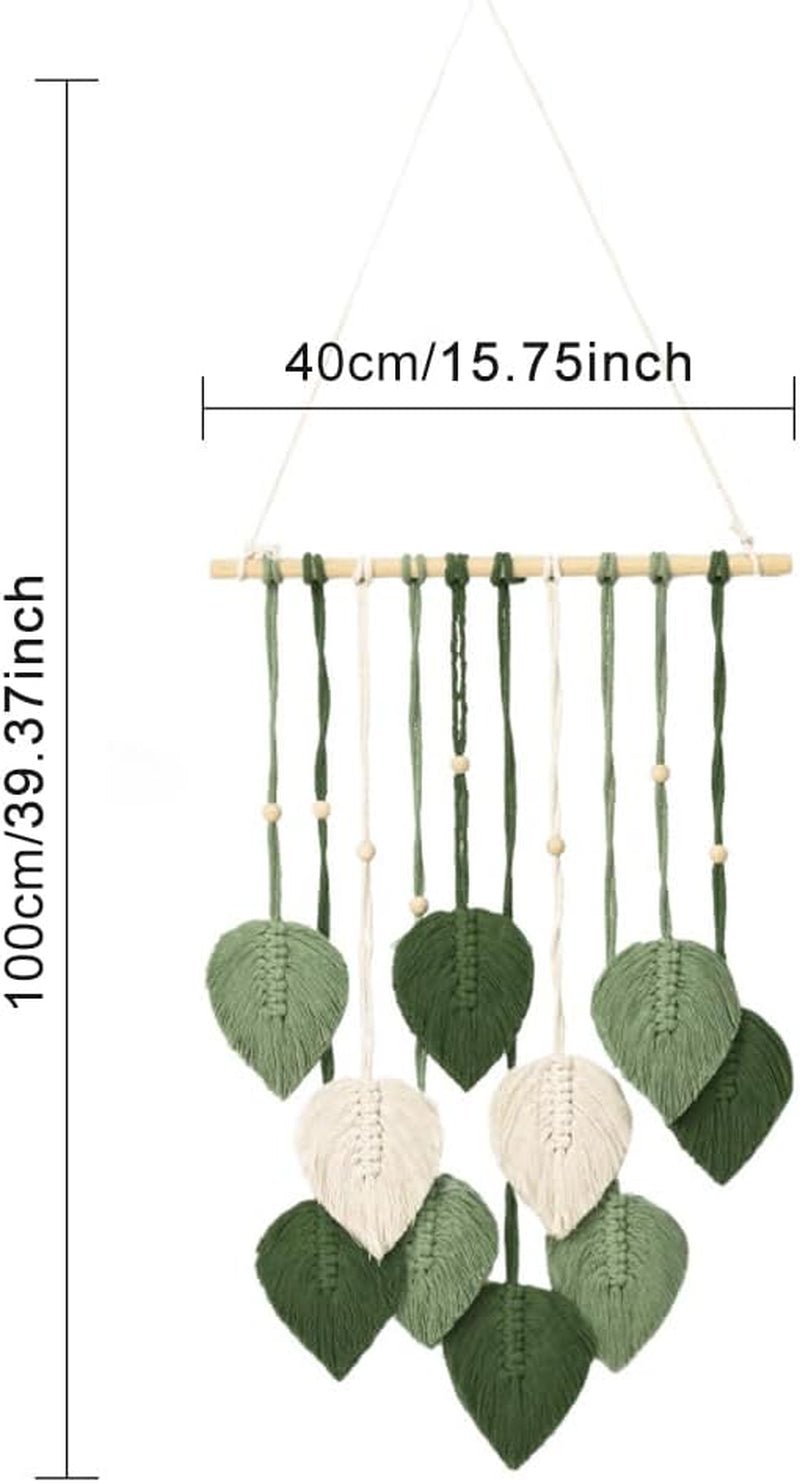 Bomuldsreb gobelin håndlavede dekorative planter bryllup Hjem - Tilbehør og dekorationer Naty Shop