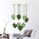 Bomuldsreb gobelin håndlavede dekorative planter bryllup Hjem - Tilbehør og dekorationer Naty Shop Standardtitel