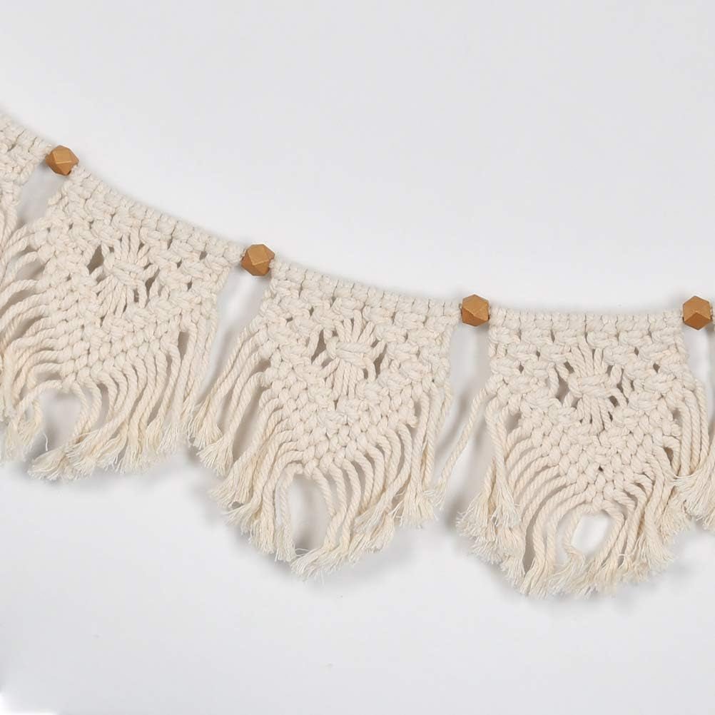 Tapestry frynser guirlande banner bomuld bryllup stoffer Hjem - Tilbehør og dekorationer Naty Shop