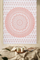 Møbleret finesse pink mandala tapestry Home - Accessories and Decorations Naty Shop