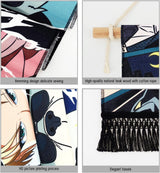 Tapestry hængende lærred vægkunst banner anime Home - Tilbehør og dekorationer Naty Shop