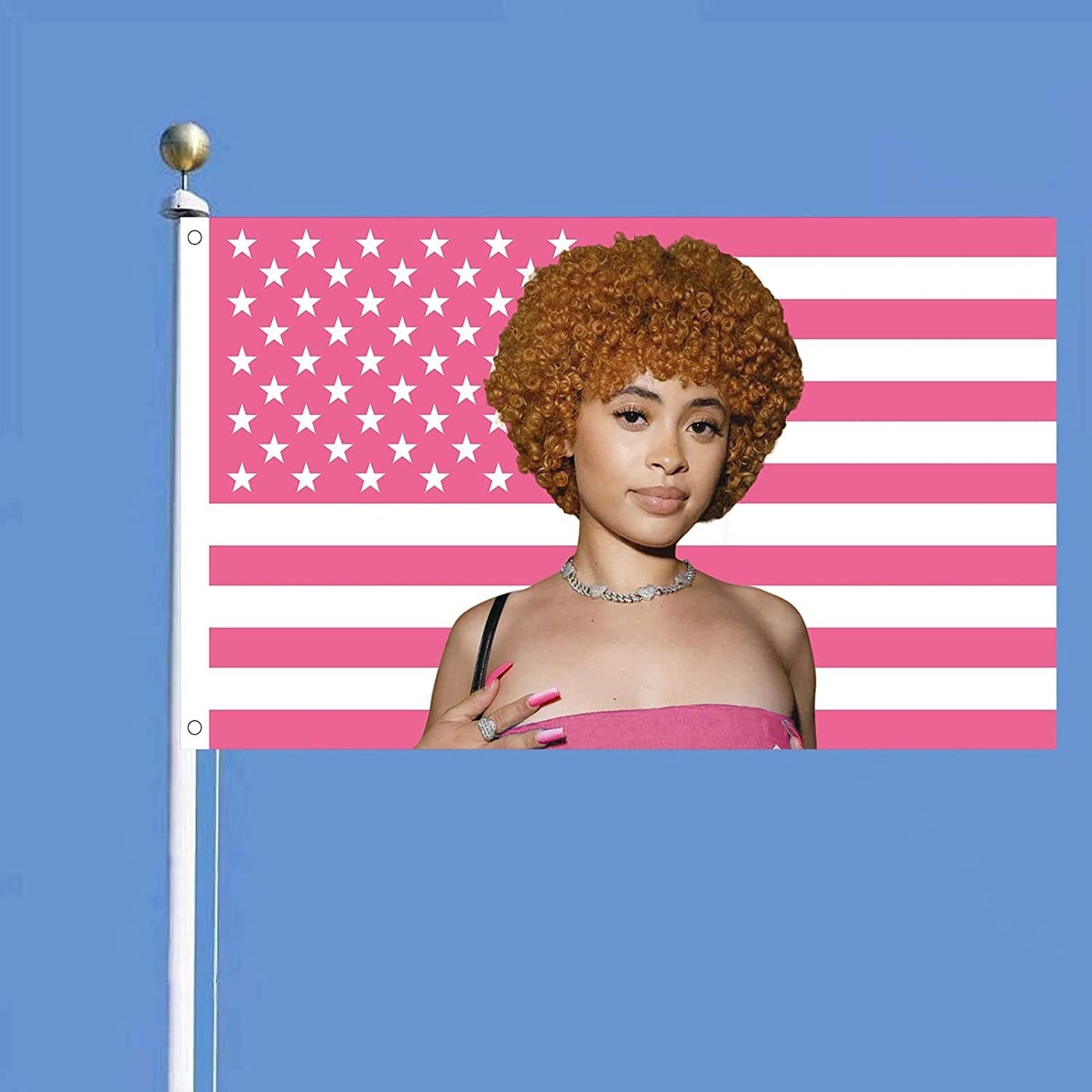 Tapestry ice rapper krydderi flag interiør eksteriør pink Home - Accessories and Decorations Naty Shop