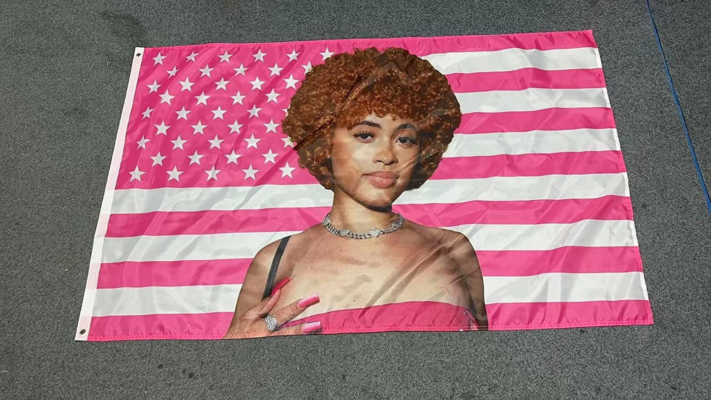 Tapestry ice rapper krydderi flag interiør eksteriør pink Home - Accessories and Decorations Naty Shop