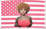 Tapestry ice spice flag pink flag Home - Tilbehør og dekorationer Naty Shop Standard titel