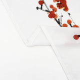 Japansk gobelin lærred røde kirsebærblomster solvæg Hjem - Tilbehør og dekorationer Naty Shop