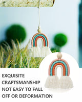Tapestry kgduyc håndvævet stykke rainbow14 børneværelse regnbue Hjem - Tilbehør og dekorationer Naty Shop