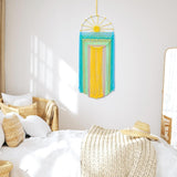 Tapestry lomohoo dreamcatcher gobelin solmønster regnbueværelse Hjem - Tilbehør og dekorationer Naty Shop