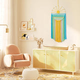 Tapestry lomohoo dreamcatcher gobelin solmønster regnbueværelse Hjem - Tilbehør og dekorationer Naty Shop