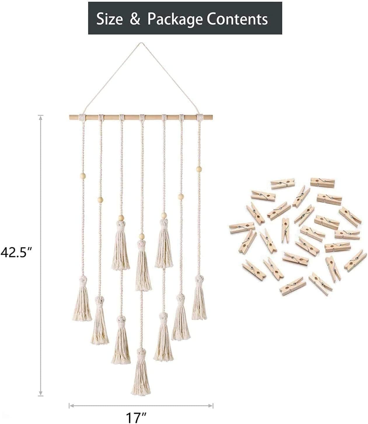 Tapestry mkouo foto deco chic vævet hjemme Hjem - Tilbehør og dekorationer Naty Shop