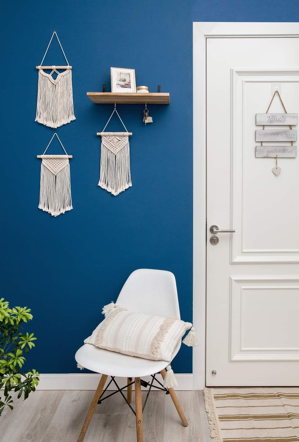 Tapestry mkouo lille sæt smarte stoffer lejlighedsgalleri Hjem - Tilbehør og dekorationer Naty Shop