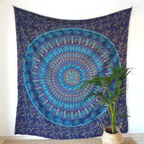Gobelin momomus mandala farvet bomuld orientalsk design Hjem - Tilbehør og dekorationer Naty Shop