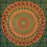 Tapestry momomus mandala farverige orientalske designs i bomuld Hjem - Tilbehør og dekorationer Naty Shop Hilsen 210L X 230B Cm