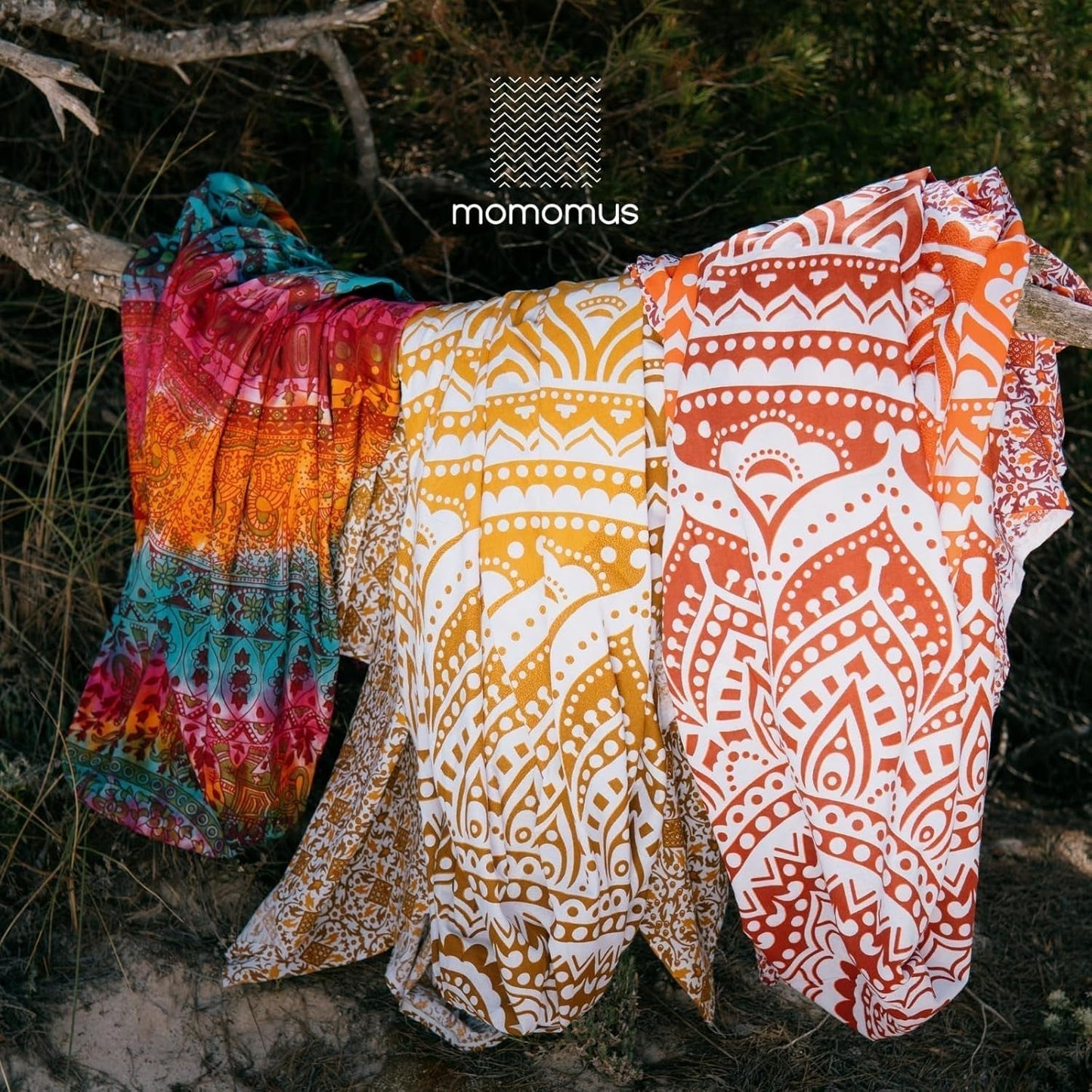 Tapestry momomus mandala hippie eller psykedelisk xxl Home - Tilbehør og dekorationer Naty Shop