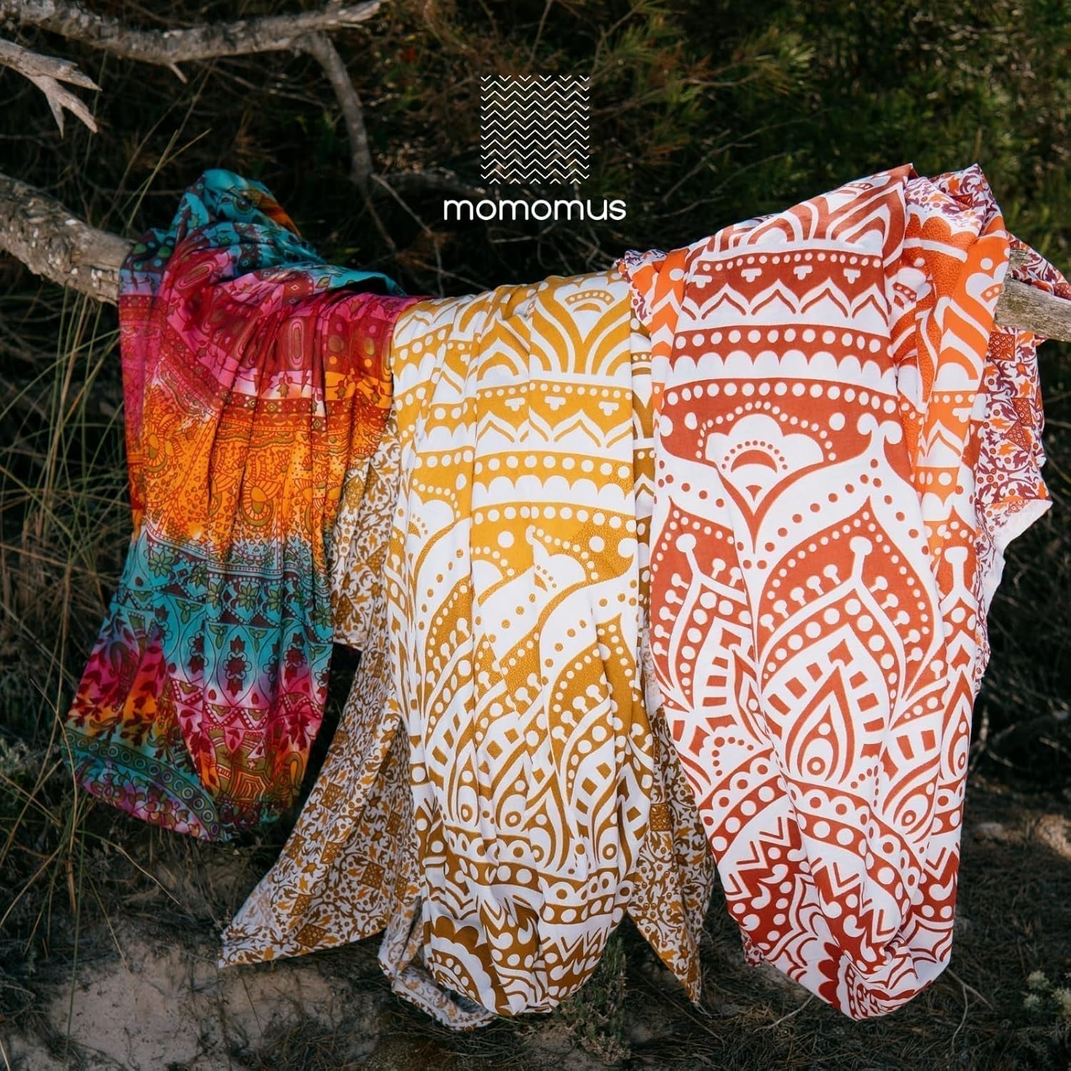 Tapestry momomus mandala hippie eller psykedelisk xxl Home - Tilbehør og dekorationer Naty Shop