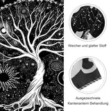 Gobelin sort hvid træliv gobelin faser måne Hjem - Tilbehør og dekorationer Naty Shop