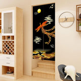 Tapestry Japansk stil noren lang tyk døradskillelse Hjem - Tilbehør og dekorationer Naty Shop