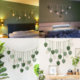 Tapestry suspension dekoration vævede blade Hjem - Tilbehør og dekorationer Naty Shop
