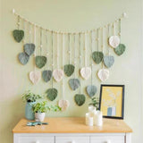 Tapestry suspension dekoration vævede blade Hjem - Tilbehør og dekorationer Naty Shop