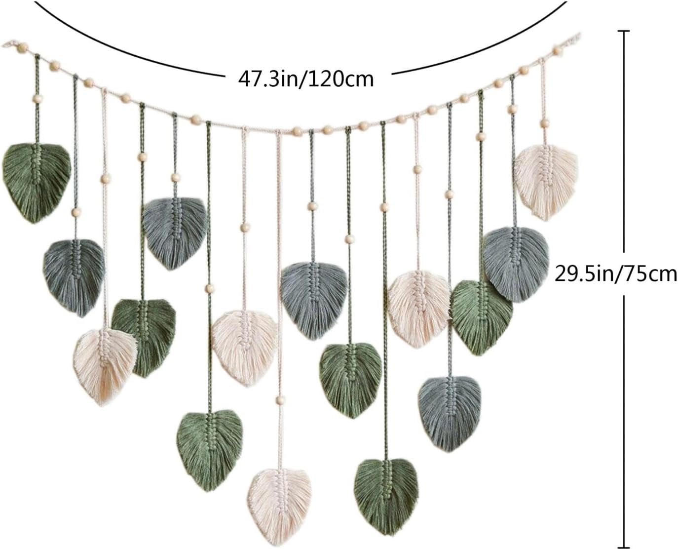 Vævet gobelin boligdekoration smarte ornament clips Hjem - Tilbehør og dekorationer Naty Shop