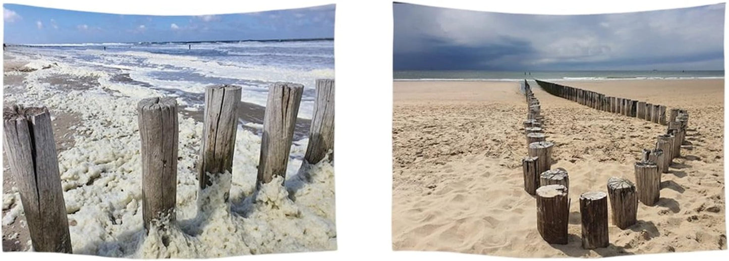 Tapestry ulticool house beach sea palm island House - Tilbehør og dekorationer Naty Shop Beach coast