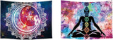 Tapestry ulticool house beach sea palm island House - Tilbehør og dekorationer Naty Shop Chakra Mandala
