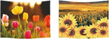Tapestry ulticool house beach sea palm island Home - Tilbehør og dekorationer Naty Shop Tulipaner Solsikke