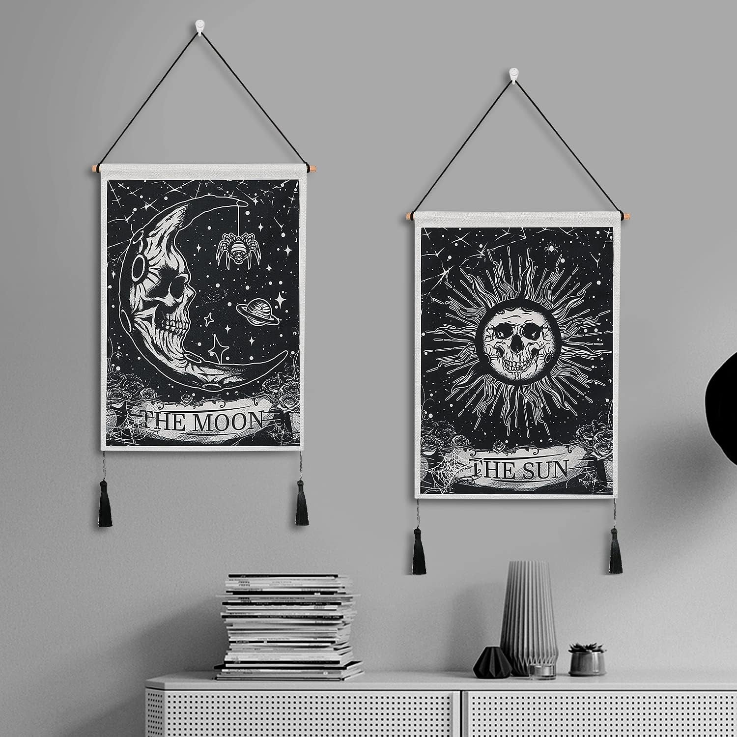 gobelin weldomcor tarot kranium sæt sol Hjem - Tilbehør og dekorationer Naty Shop