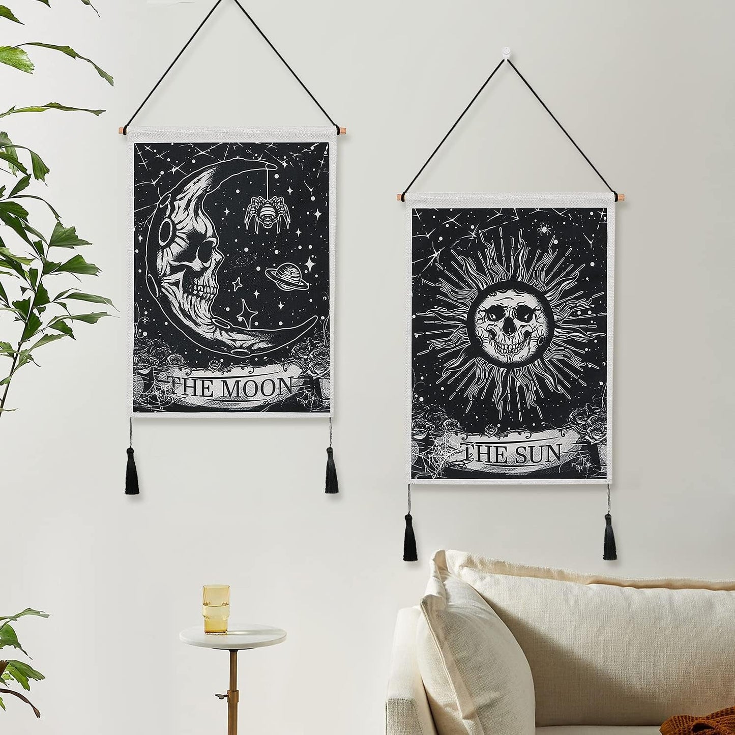 gobelin weldomcor tarot kranium sæt sol Hjem - Tilbehør og dekorationer Naty Shop