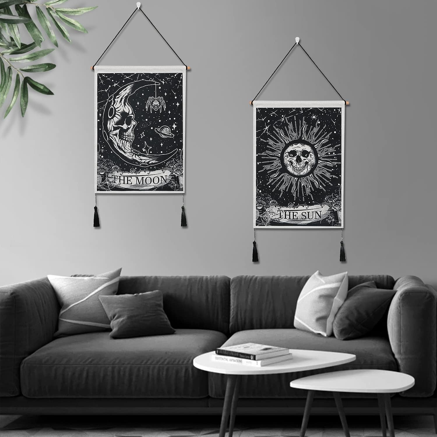 gobelin weldomcor tarot kranium sæt sol Hjem - Tilbehør og dekorationer Naty Shop