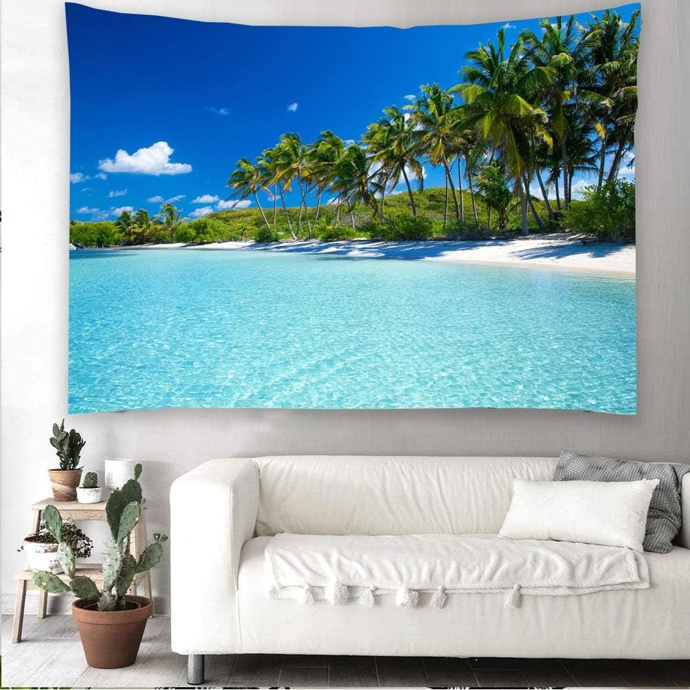 Tapestry yisure strand tropisk landskab Hjem - Tilbehør og dekorationer Naty Shop