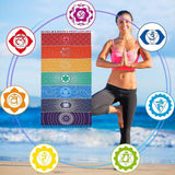 Tapestry yoga meditation syv chakra hippie Casa - Tilbehør og dekorationer Naty Shop