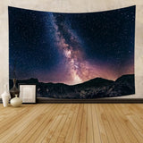 Tapestry yongfoto stjernehimmel tåge mystiske stjerner Hjem - Tilbehør og dekorationer Naty Shop
